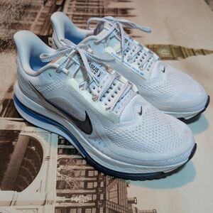 Nike Air Zoom Pegasus Premium Running Shoes White-blue #HQ2592-104 Men Size 10.5